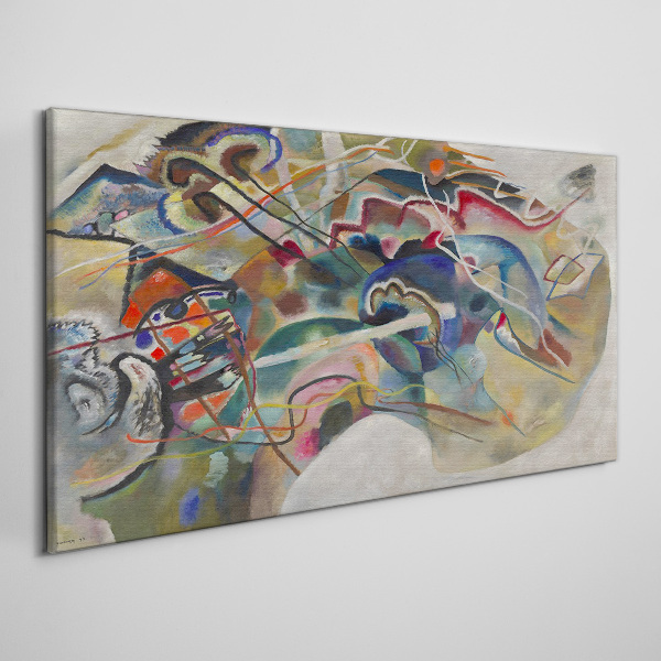 Obraz Canvas Abstrakcja Wasilij Kandinsky