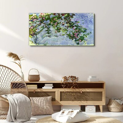 Obraz na Płótnie Les Roses Claude Monet