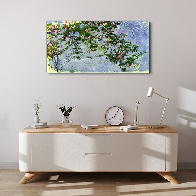 Obraz na Płótnie Les Roses Claude Monet