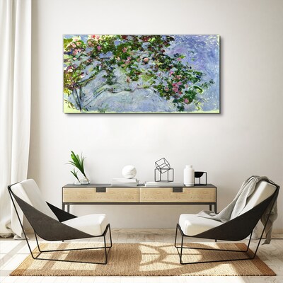 Obraz na Płótnie Les Roses Claude Monet