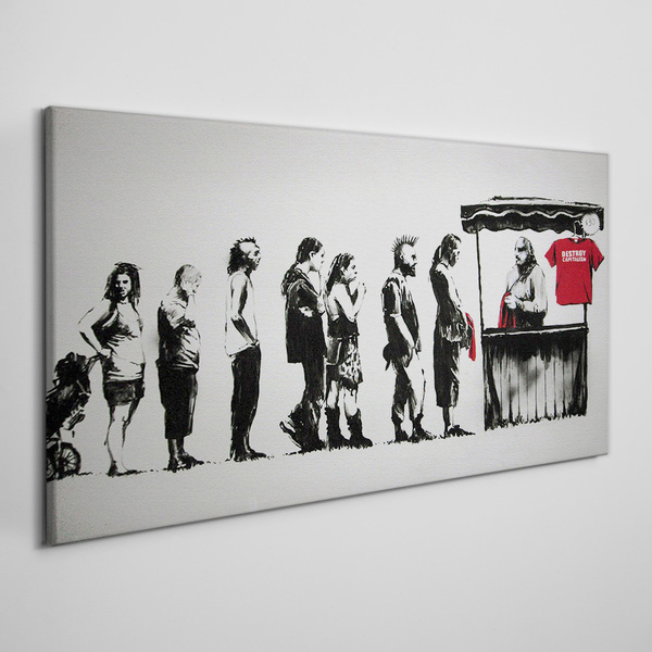 Obraz Canvas Festiwal Banksy