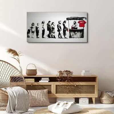 Obraz Canvas Festiwal Banksy