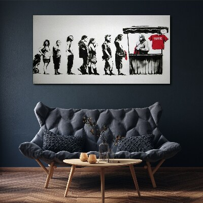 Obraz Canvas Festiwal Banksy