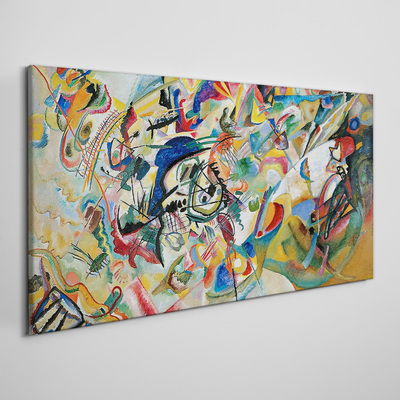 Obraz Canvas Kompozycja VII Kandinsky