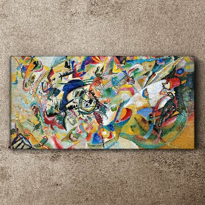 Obraz Canvas Kompozycja VII Kandinsky