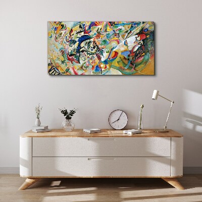 Obraz Canvas Kompozycja VII Kandinsky
