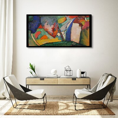 Obraz na Płótnie Wodospad Abstrakcja Kandinsky