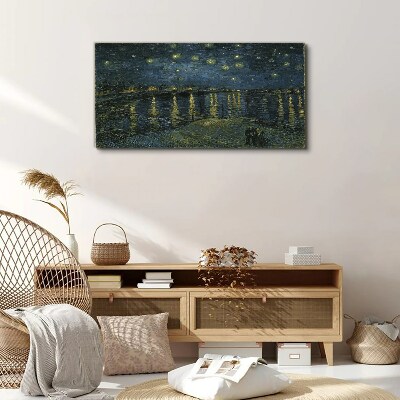 Obraz Canvas „Gwiazdy nad Rodanem”