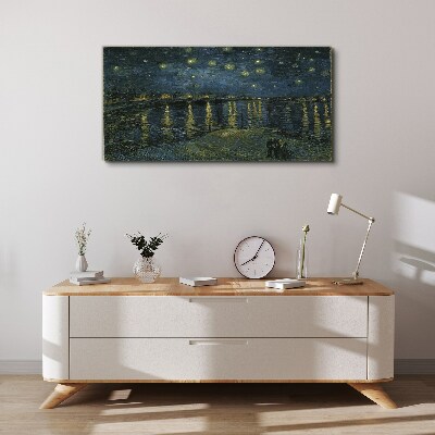 Obraz Canvas „Gwiazdy nad Rodanem”