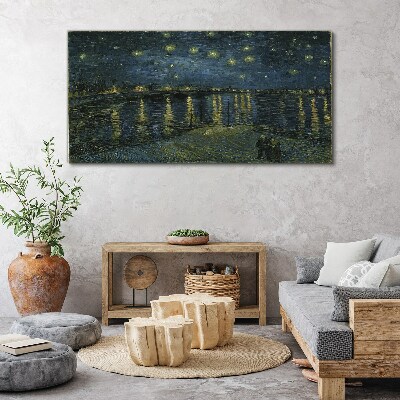 Obraz Canvas „Gwiazdy nad Rodanem”