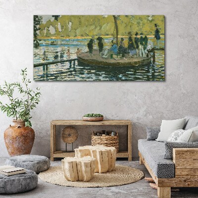 Obraz na Płótnie La Grenouillère Monet