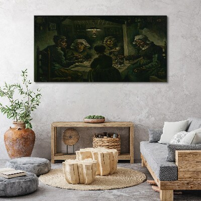 Obraz na Płótnie Ziemniak Van Gogh