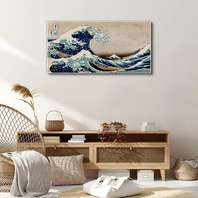 Obraz Canvas Świetna fala Kanagawa