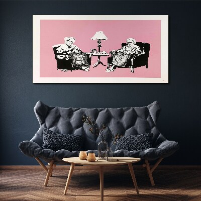 Obraz Canvas Babcie w różowym