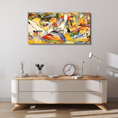 Obraz Canvas Kolorowy chaos życia