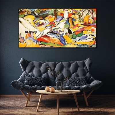 Obraz Canvas Kolorowy chaos życia