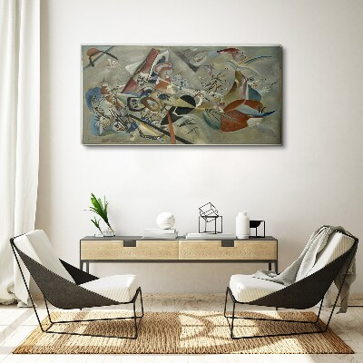 Obraz Canvas Abstrakcyjny pejzaż kolorów