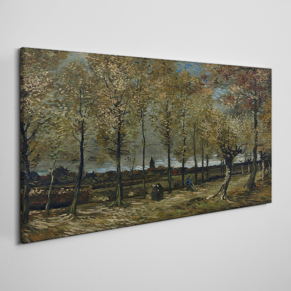 Obraz Canvas Lane z topolami Van Gogh