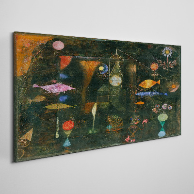Obraz Canvas Ryby magia Paul Klee