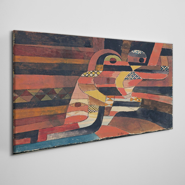 Obraz Canvas Abstrakcyjny taniec kolorowych form