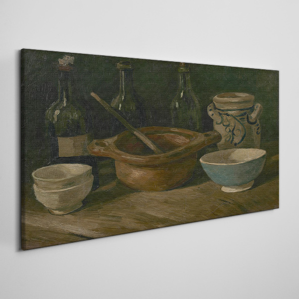 Obraz Canvas Martwa natura z naczyniami