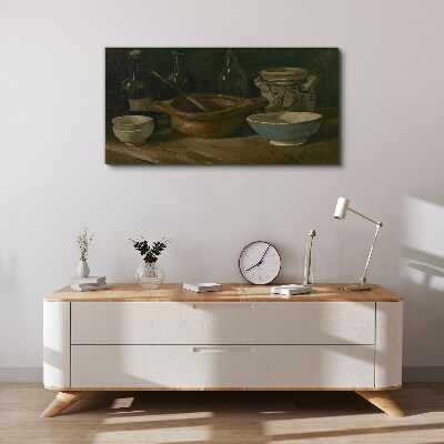 Obraz Canvas Martwa natura z naczyniami