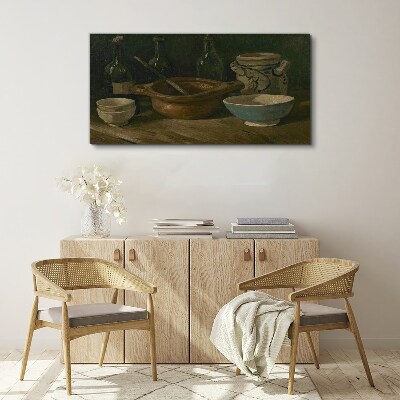 Obraz Canvas Martwa natura z naczyniami