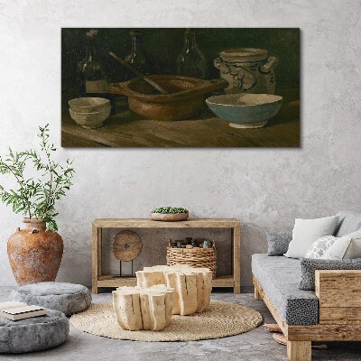 Obraz Canvas Martwa natura z naczyniami