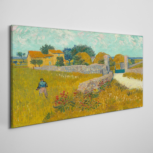 Obraz Canvas Wiejskie pejzaże w słońcu
