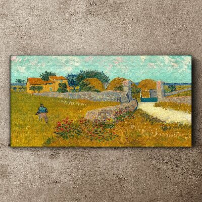 Obraz Canvas Wiejskie pejzaże w słońcu