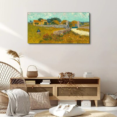 Obraz Canvas Wiejskie pejzaże w słońcu