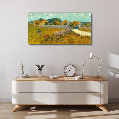 Obraz Canvas Wiejskie pejzaże w słońcu