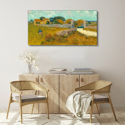 Obraz Canvas Wiejskie pejzaże w słońcu