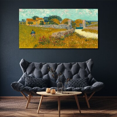 Obraz Canvas Wiejskie pejzaże w słońcu
