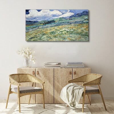 Obraz na Płótnie Krajobraz Góry Van Gogh