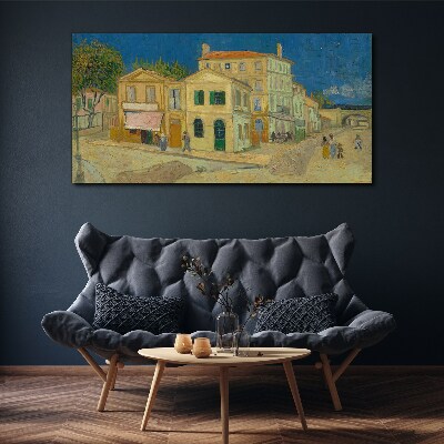 Obraz na Płótnie Yellow House Van Gogh