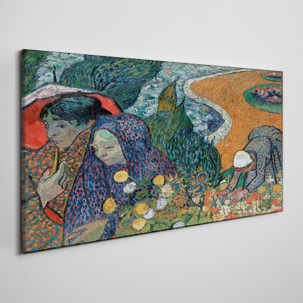 Obraz Canvas Kobiety w ogrodzie