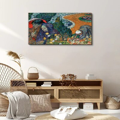 Obraz Canvas Kobiety w ogrodzie