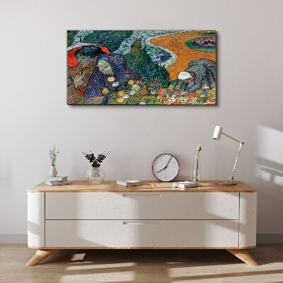 Obraz Canvas Kobiety w ogrodzie