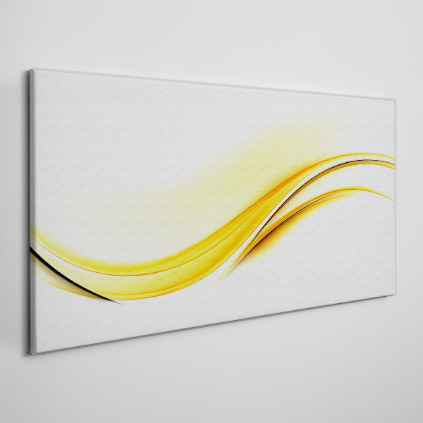 Obraz Canvas Fale Żółtego Światła