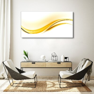 Obraz Canvas Fale Żółtego Światła
