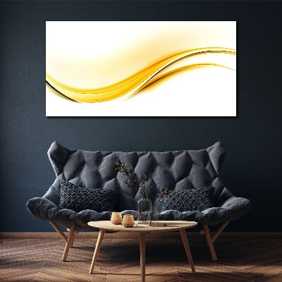 Obraz Canvas Fale Żółtego Światła