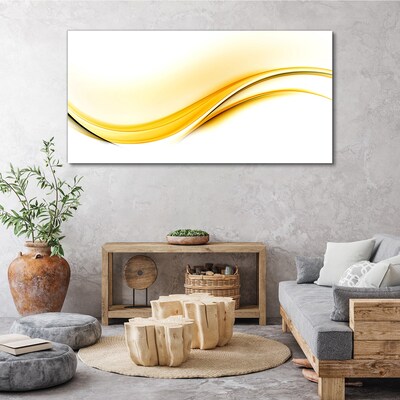 Obraz Canvas Fale Żółtego Światła