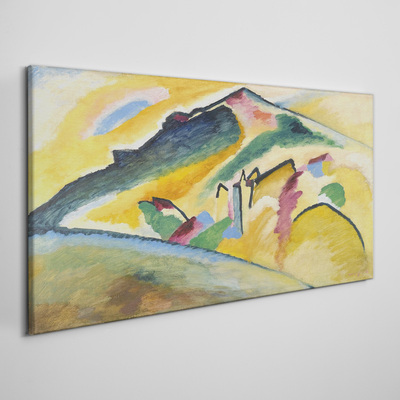 Obraz Canvas Kolory górskiego krajobrazu