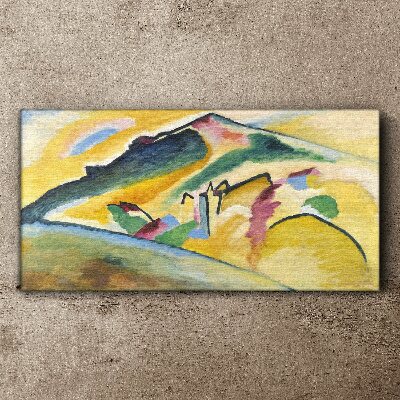 Obraz Canvas Kolory górskiego krajobrazu