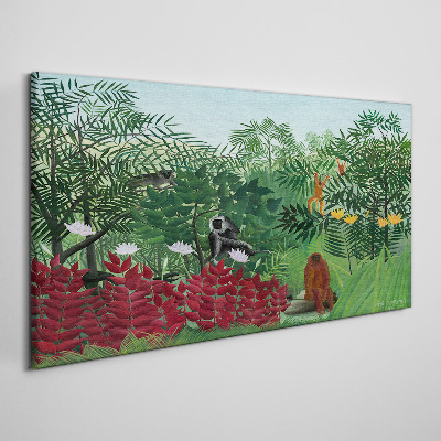 Obraz na Płótnie Tropikalny Las Henri Rousseau
