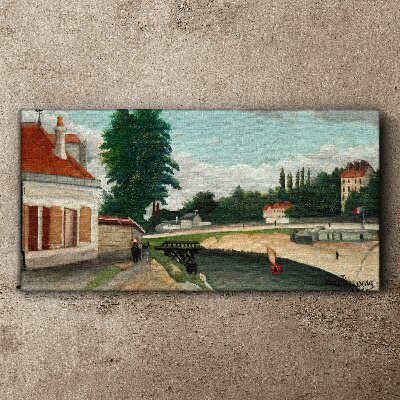 Obraz Canvas Spokojny brzeg rzeki