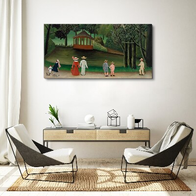 Obraz Canvas Spacer w parku