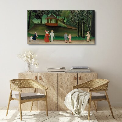 Obraz Canvas Spacer w parku