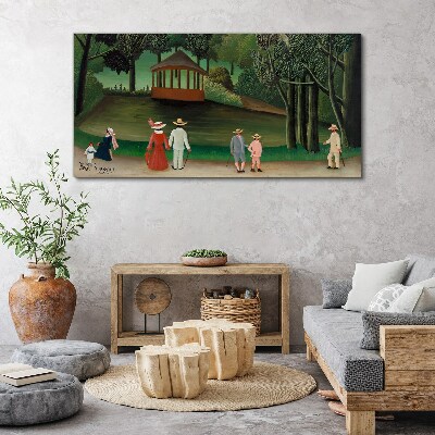 Obraz Canvas Spacer w parku
